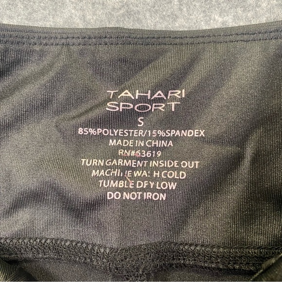 Women’s Tahari Sport Dressy Leggings, Black, Size SM, NWT, MSRP $88.00 - Picture 7 of 11